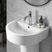 Arezzo Chrome Industrial Style 1-Touch Basin Tap profile small image view 5 