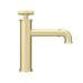 Arezzo Brushed Brass Industrial Style Mono Basin Mixer profile small image view 4 