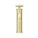 Arezzo Brushed Brass Industrial Style Mono Basin Mixer profile small image view 5 