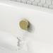 Arezzo Round Brushed Brass 2 Outlet Shower System (Fixed Shower Head + Overflow Bath Filler) profile small image view 6 