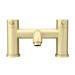 Arezzo Round Brushed Brass Bath Filler Tap profile small image view 2 