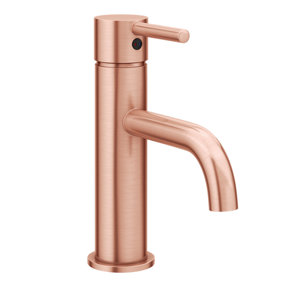 The Arezzo Round Rose Gold Basin Mono Mixer Tap - For Easy Bathroom Makeovers