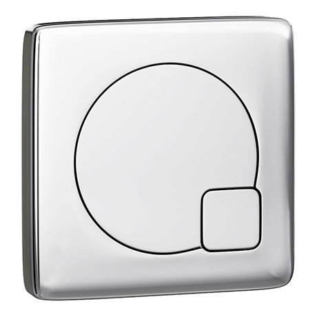 Arezzo Modern Chrome Square Flush Plate - 70 x 70mm