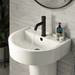 Arezzo 4-Piece Modern Bathroom Suite (Wall Hung Basin + Semi Pedestal) profile small image view 2 