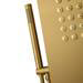 Arezzo Shower Tower Panel - Brushed Brass (Thermostatic) profile small image view 3 
