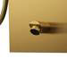 Arezzo Shower Tower Panel - Brushed Brass (Thermostatic) profile small image view 5 