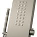 Arezzo Shower Tower Panel - Stainless Steel (Thermostatic) profile small image view 5 