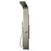 Arezzo Shower Tower Panel - Stainless Steel (Thermostatic) profile small image view 7 