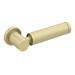 Arezzo Traditional Toilet with Brushed Brass Lever profile small image view 2 