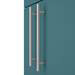 Arezzo Floor Standing Vanity Unit - Matt Green - 500mm with Industrial Style Chrome Handles profile small image view 3 