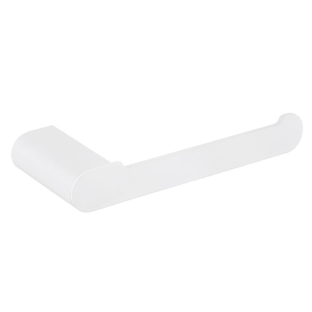 Arezzo Matt White 165mm Toilet Roll Holder Victorian Plumbing UK