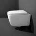 Arezzo Wall Hung Toilet incl. Soft Close Seat profile small image view 2 