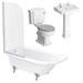 Appleby LH Traditional Bathroom Suite profile small image view 4 