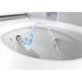 Geberit AquaClean Gloss Chrome Mera Comfort Rimless Wall Hung Shower WC profile small image view 4 