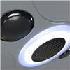 AquaLusso - Alto 90 - 900 x 900mm Quadrant Steam Shower - Polar White profile small image view 6 