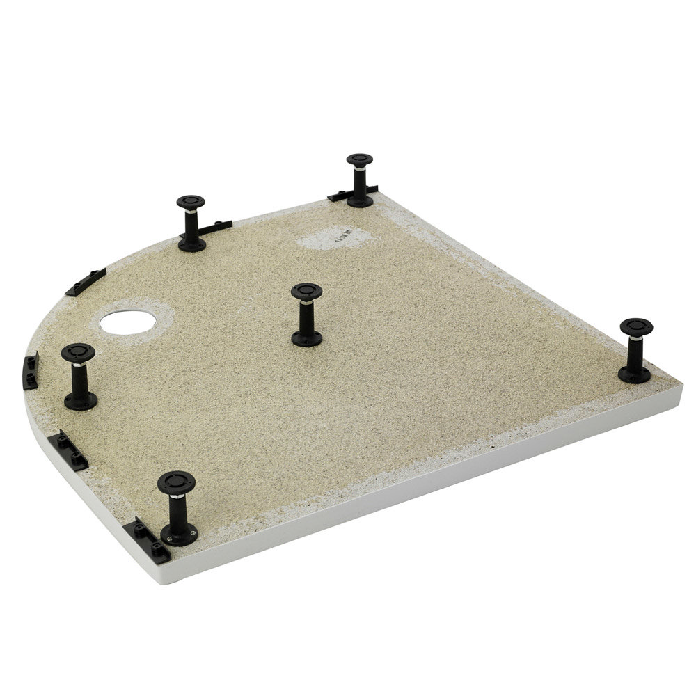 Aurora Pearlstone Quadrant Shower Tray Online At Victorian Plumbing