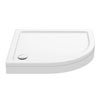 Aurora Stone RH Offset Quadrant Shower Tray + Riser Kit profile small image view 1 