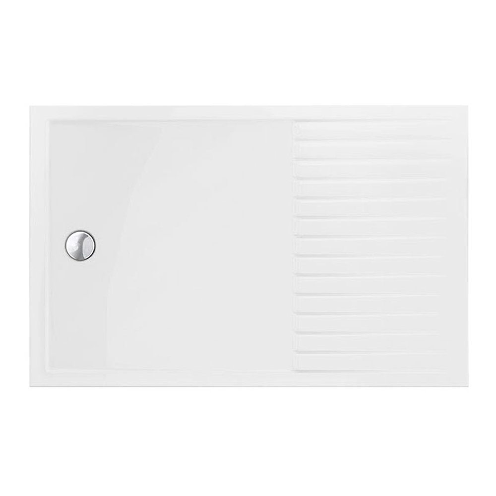 Aurora Walk In Shower Tray 1400 x 900mm Victorian Plumbing.co.uk