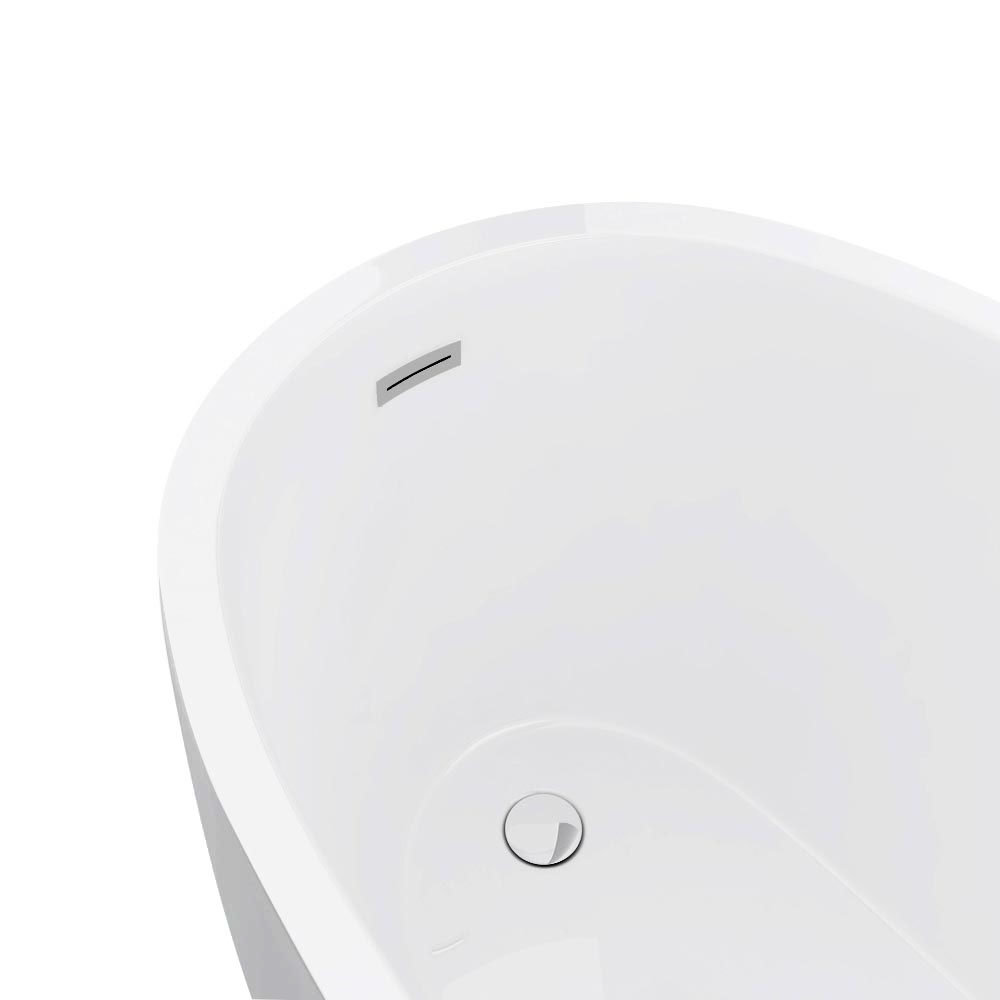 Vienna Silver 1520 Small Modern Slipper Bath Victorian Plumbing UK