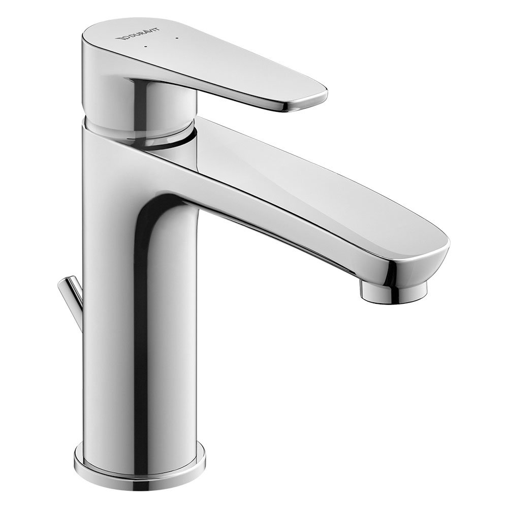 Duravit B.1 M-Size Single Lever Basin Mixer with Pop-up Waste - B11020001010