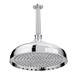 Belmont Traditional 12" Apron Rose Shower Head w. Ceiling Mounted Arm profile small image view 2 