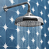 Belmont Traditional 12" Apron Rose Shower Head w. Wall Mounted Arm profile small image view 1 