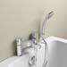 Ideal Standard Ceraflex 2 Hole Bath Shower Mixer - B1823AA profile small image view 5 