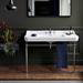 Burlington Edwardian 120cm Basin & Chrome Wash Stand profile small image view 2 