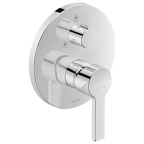 Duravit B.2 Single Lever Shower Mixer with Diverter for Concealed Installation - B24210012010