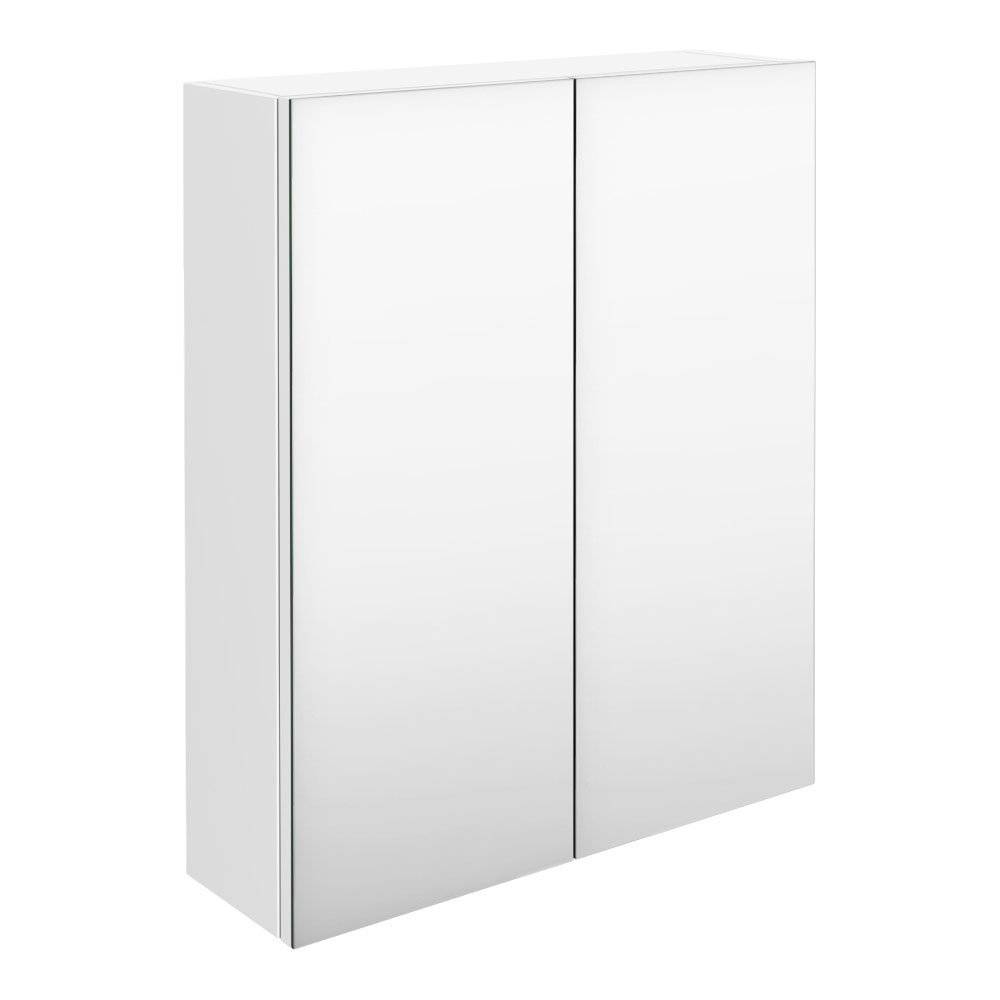 Bathroom Mirror Cabinet 600mm, White Mirrored Cabinet Bathroom