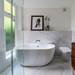 BC Designs Dinkee Freestanding Modern Bath 1500 x 780mm profile small image view 2 
