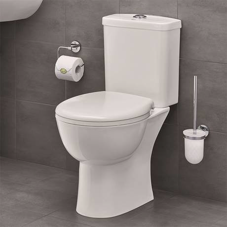 Grohe Bau Rimless Close Coupled Toilet with Soft Close Seat