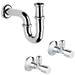 Grohe Solido Bau/Skate COMPLETE Wall Hung Bathroom Suite profile small image view 5 