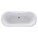 Bayswater Leinster 1500mm Double Ended Freestanding Bath profile small image view 2 