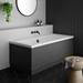 Brooklyn Black Wood Effect End Bath Panels - Various Sizes profile small image view 3 