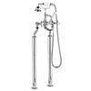 Hudson Reed Topaz Bath Shower Mixer with Extended Leg Set - Chrome profile small image view 1 