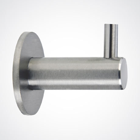 Dolphin - Washroom Round Stainless Steel Coat Hook - BC402