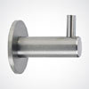 Dolphin - Washroom Round Stainless Steel Coat Hook - BC402 profile small image view 1 