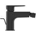 Ideal Standard Cerafine O Silk Black Bidet Mixer with Pop-up Waste profile small image view 2 