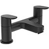 Ideal Standard Cerafine O Silk Black Dual Control Bath Filler profile small image view 1 