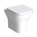 Brooklyn 500mm Driftwood 2-In-1 Combined Wash Basin & Toilet profile small image view 3 