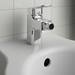 Ideal Standard Ceraplan Single Lever Bidet Mixer with Pop-up Waste - BD249AA profile small image view 4 