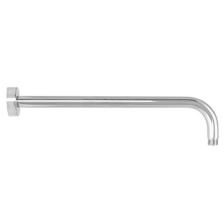 BagnoDesign 400mm Chrome Round Wall Shower Arm