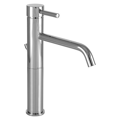 BagnoDesign M-Line Chrome Tall Basin Mixer with Pop-up Waste