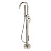 BagnoDesign M-Line Diffusion Brushed Nickel Freestanding Bath Shower Mixer profile small image view 1 