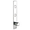 BagnoDesign Toko Chrome Round Vertical 2 Outlet Thermostatic Shower Valve profile small image view 1 