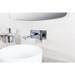 BagnoDesign Zephyr Chrome Wall Mounted Basin Mixer profile small image view 2 