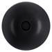 BagnoDesign Matt Black Koy 400mm Round Countertop Basin profile small image view 3 