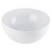 BagnoDesign Gloss White Koy 400mm Round Countertop Basin profile small image view 2 