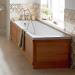 Heritage Dorchester Single Ended 2TH Bath with Solid Skin (1700x700mm) profile small image view 2 
